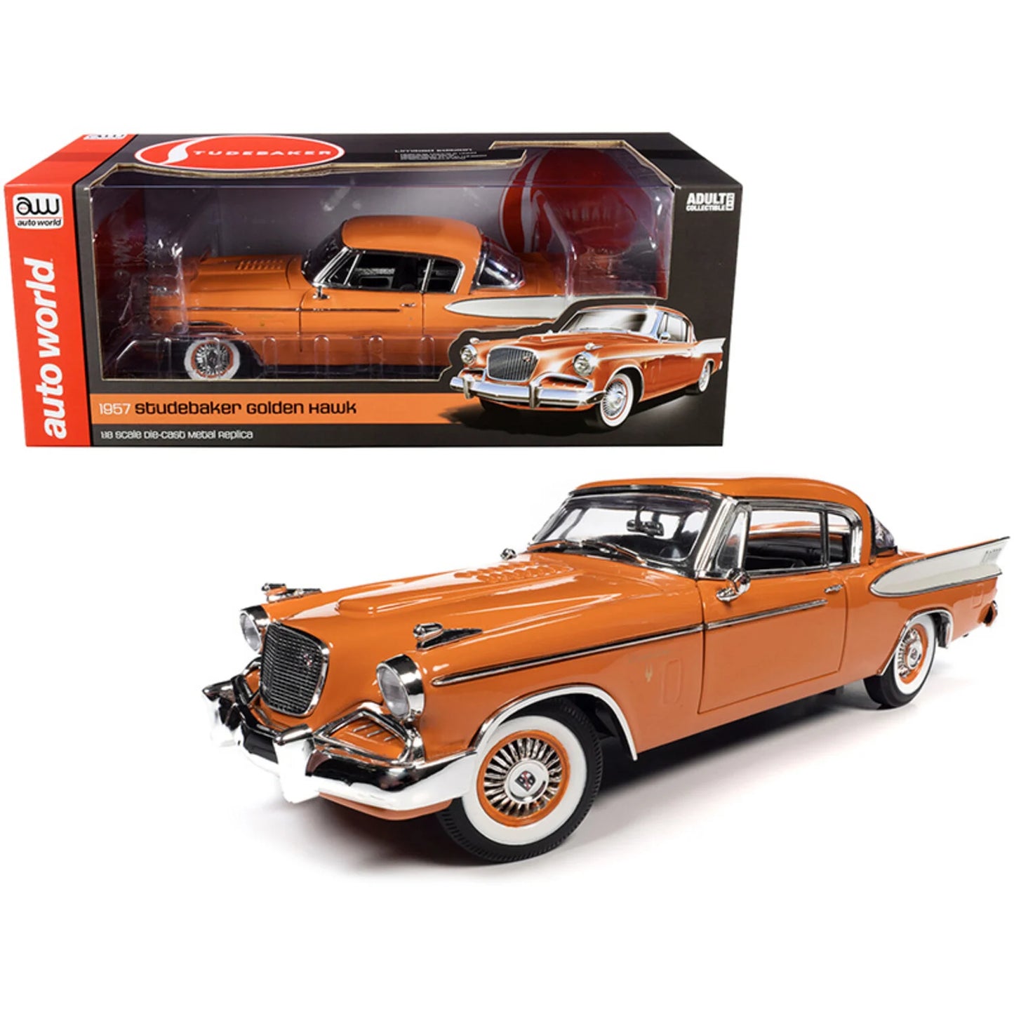 Studebaker Golden Hawk 1957 - 1/18 AutoWorld