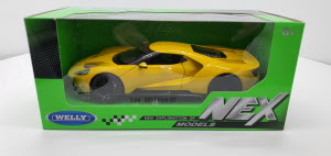 Ford GT 2017 galben - 1/24 Welly