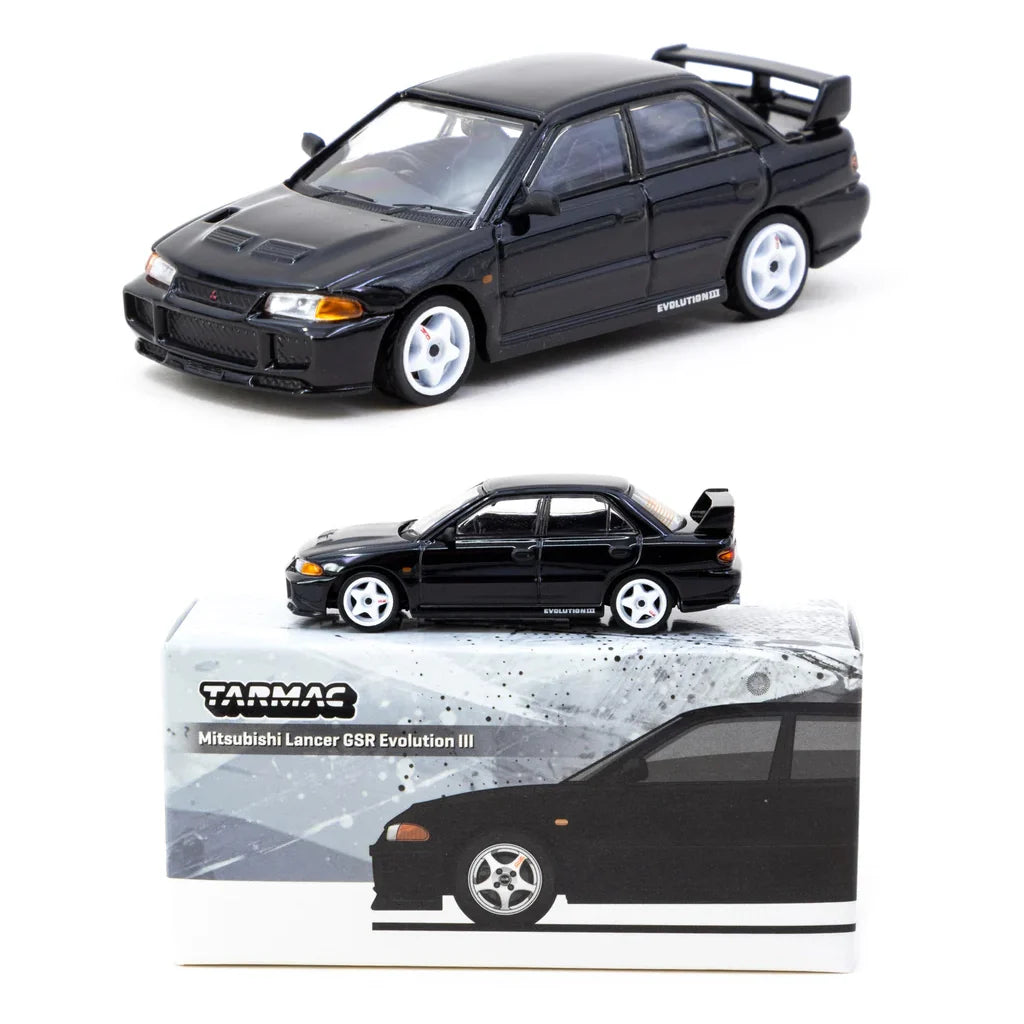 Mitsubishi Lancer GSR Evolution III negru- 1/64 Tarmac
