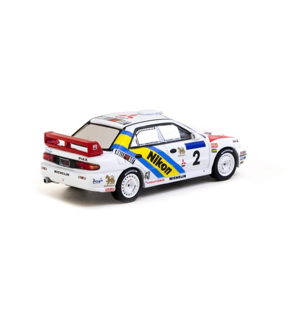 Mitsubishi Lancer Evolution III Hong Kong-Beijing Rally 1995 Winner #2 - 1/64 Tarmac