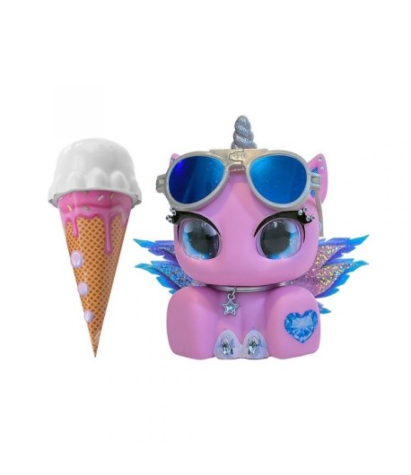 Inghetata cu figurina Unicorn surpriza, slime si accesorii Unicones
