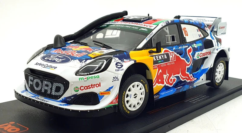 Ford Puma Rally1 #16 Safari Rally Kenya 2024 - 1/18 Ixo Models