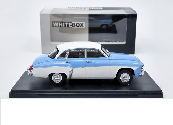 Wartburg 312 bleu/alb 1965 - 1/24 Whitebox