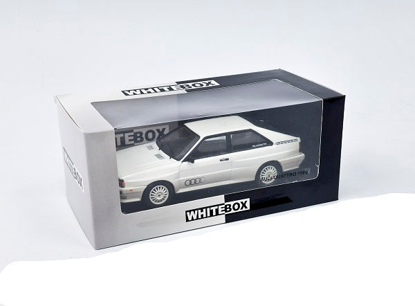 Audi Quattro 1960 alb - 1/24 Whitebox