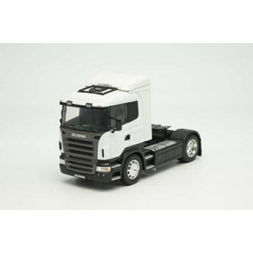 Camion Cap Tractor Scania R470 alb - 1/32 Welly