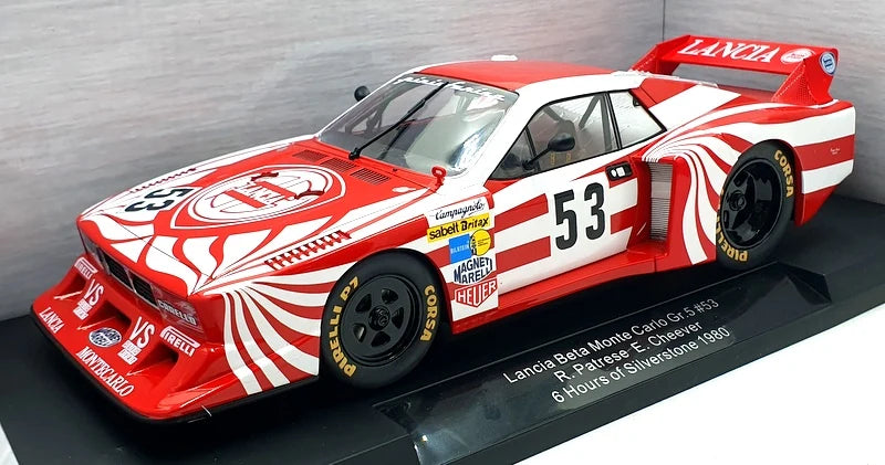 Lancia Beta Monte Carlo Gr.5 #53 6 hours of Silverstone 1980 - 1/18 Model Car Group