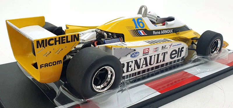 Formula 1 Renault RS10 #16 Great Britain GP 1979 Rene Arnoux - 1/18 Model Car Group
