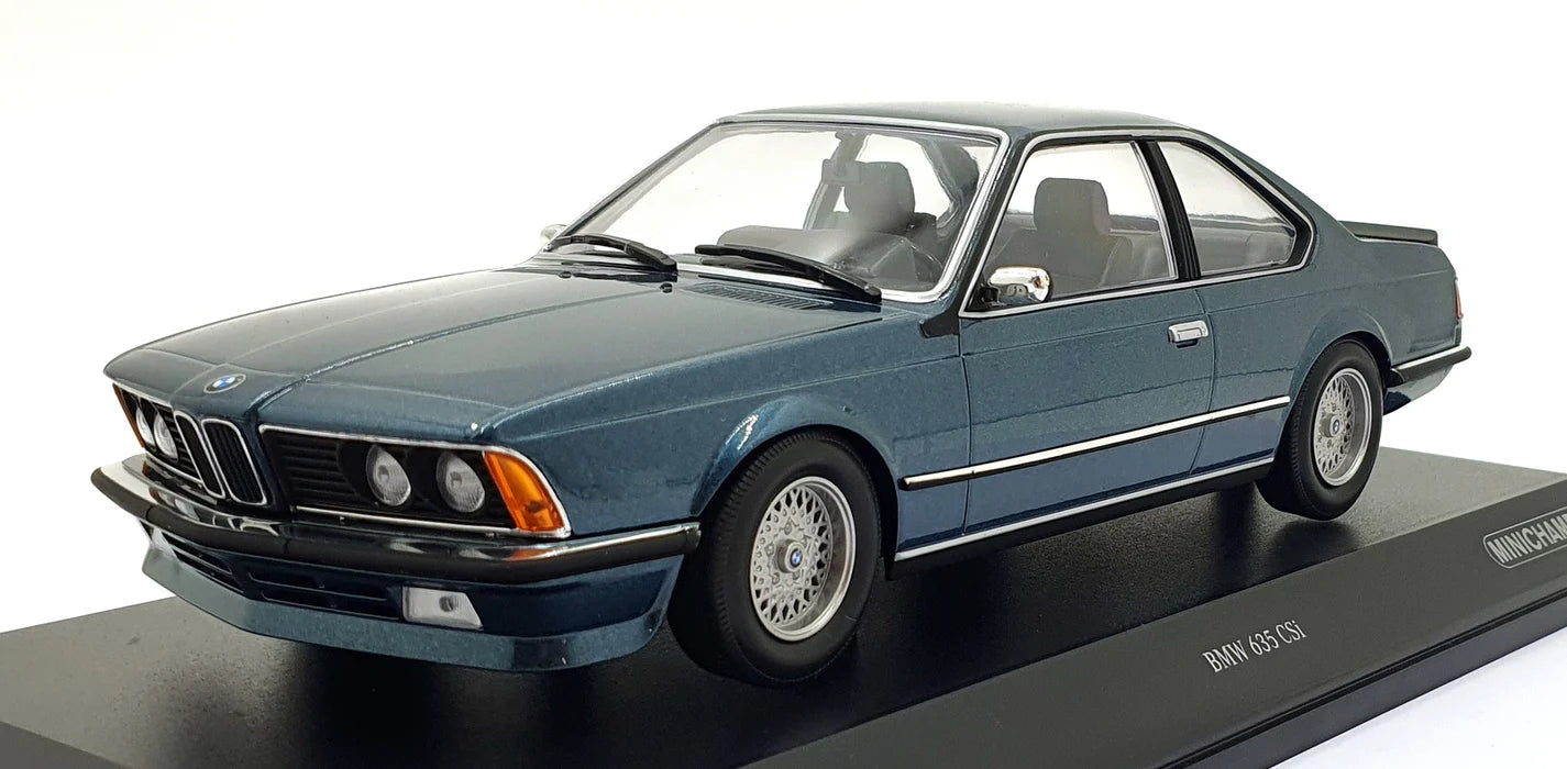 BMW 635 CSi 1982 petrol metallic - 1/18 Minichamps
