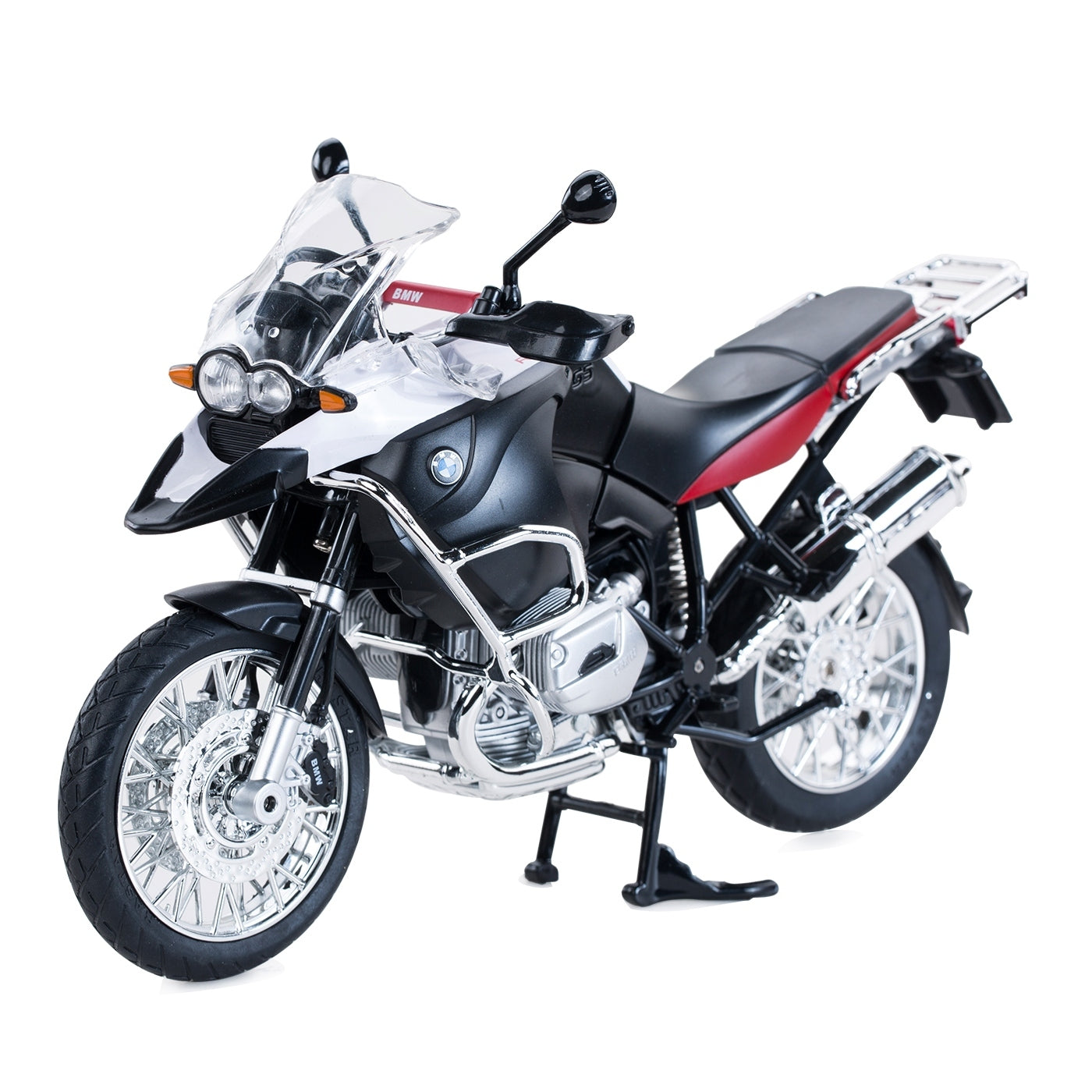 Motocicleta BMW R1200 GS alba - 1/9 Rastar