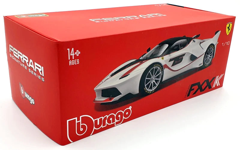 Ferrari FXXK SIGNATURE alb Nr.75 - 1/18 Bburago