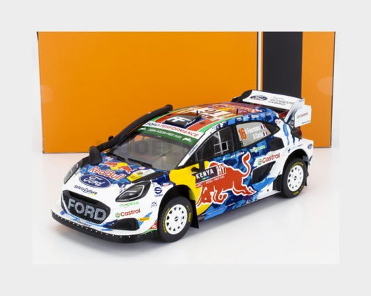 Ford Puma Rally1 #16 Safari Rally Kenya 2024 - 1/18 Ixo Models