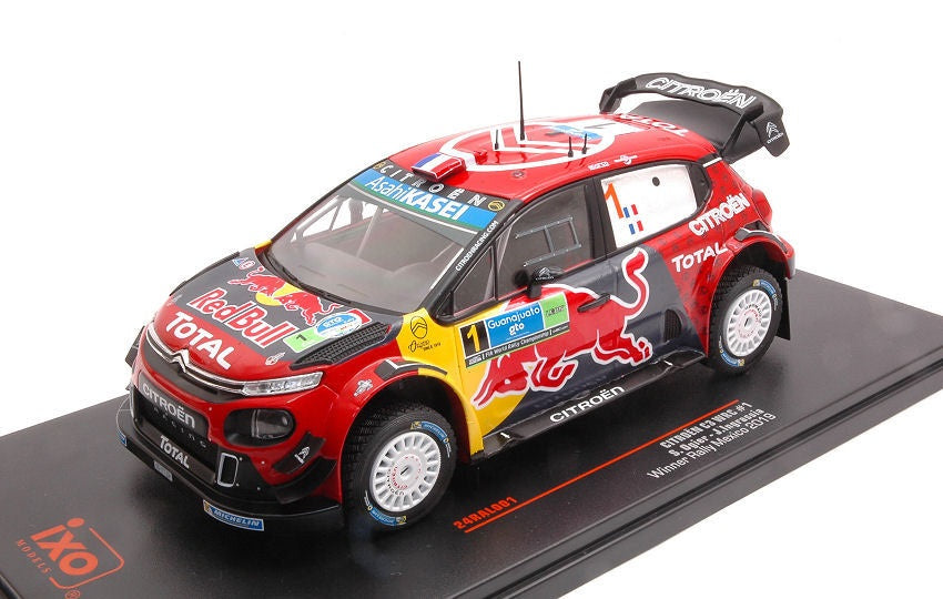 Citroen C3 WRC #1 S.Ogier - J.Ingrassia Winner Rally Mexico 2019 - 1/24 Ixo Models
