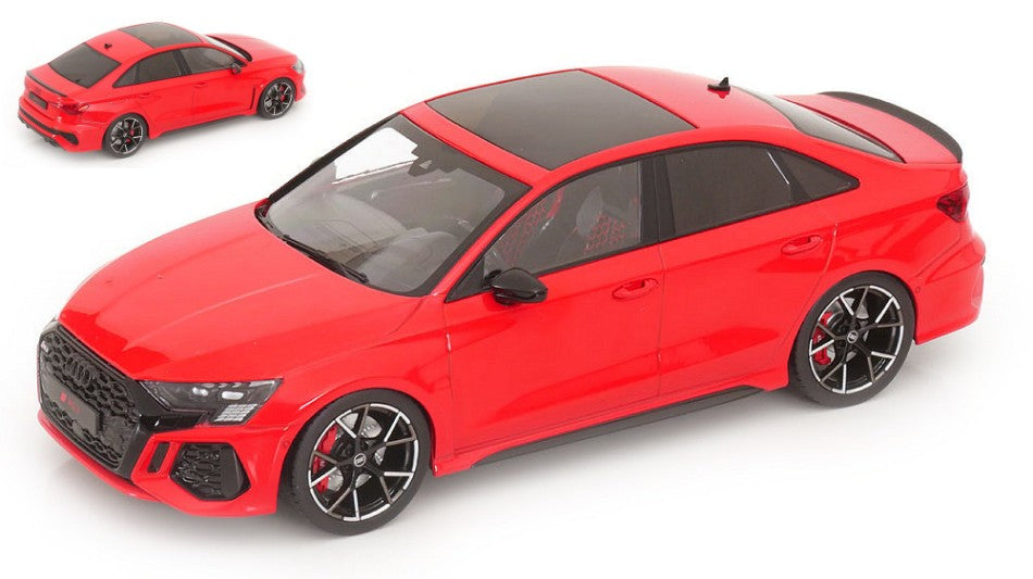 Audi RS3 Limousine 2022 (rosu) - 1/18 Ixo Models