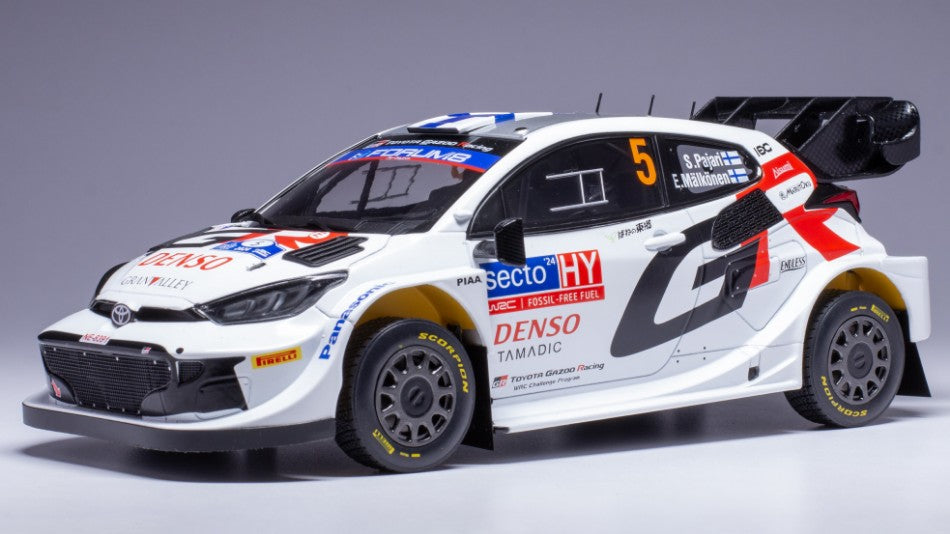 Toyota GR Yaris Rally1 Hybrid #5 Rally Finland 2024 - 1/18 Ixo Models