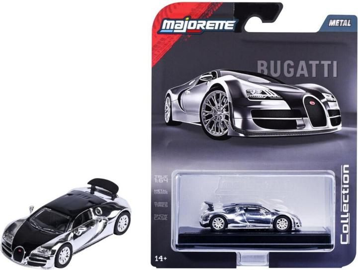 Macheta metalica Bugatti Veyron 16.4 Super Sport cu vitrina plexiglass - 1/64 Majorette