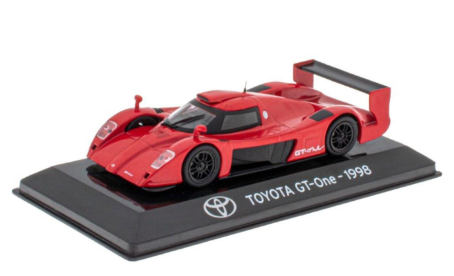 Toyota GT-One 1998 cu vitrina - 1/43 Altaya
