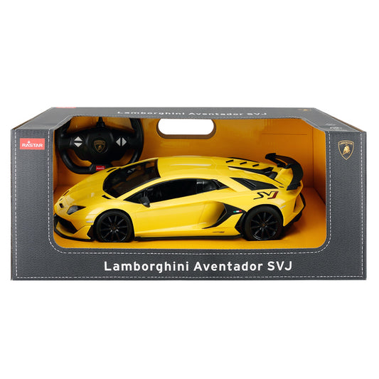 Lamboghini Aventador Svj galben cu telecomanda - 1/14 Rastar