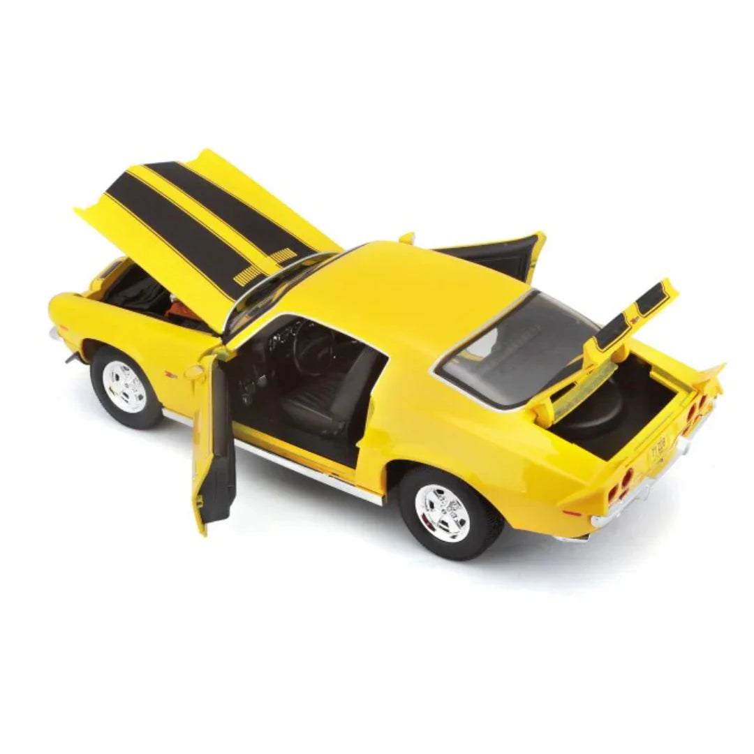 Chevrolet Camaro 1971 galben/negru - 1/18 Maisto