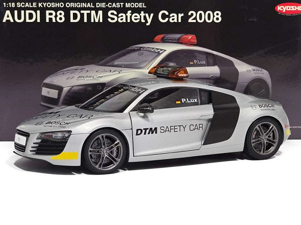 Audi R8 V8 DTM Safety Car 2008 - 1/18 Kyosho