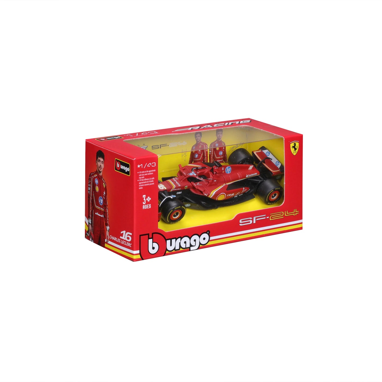 Formula 1 Charles Leclerc Ferrari SF-24 #16 3rd Imola GP 2024 - 1/43 Bburago