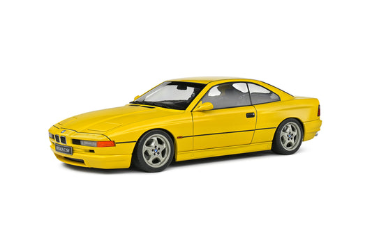 BMW 850 Csi (E31) galben - 1/18 Solido