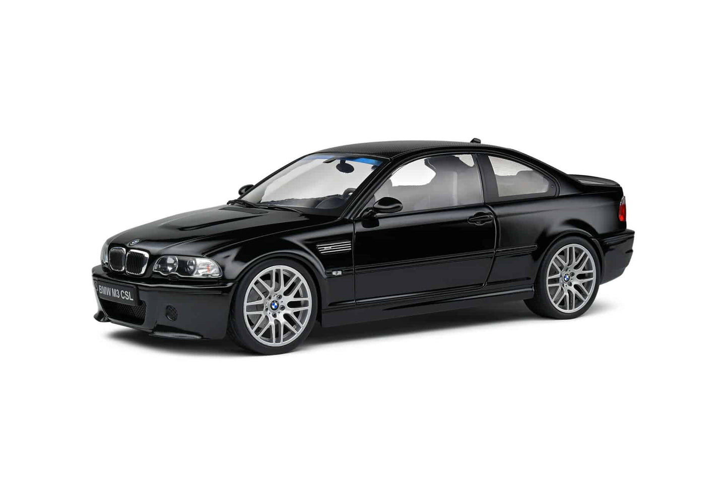 BMW E46 CSL negru 2003 - 1/18 Solido