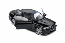 BMW E46 CSL negru 2003 - 1/18 Solido