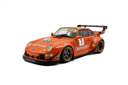 Porsche RWB orange 2020 Jagermeister - 1/18 Solido