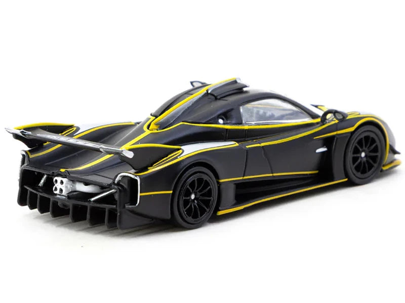 Pagani Huayra R matt black/silver - 1/64 Tarmac