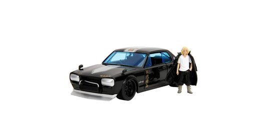 Nissan Skyline GT-R 1971 cu figurina Mikey - 1/24 Jada