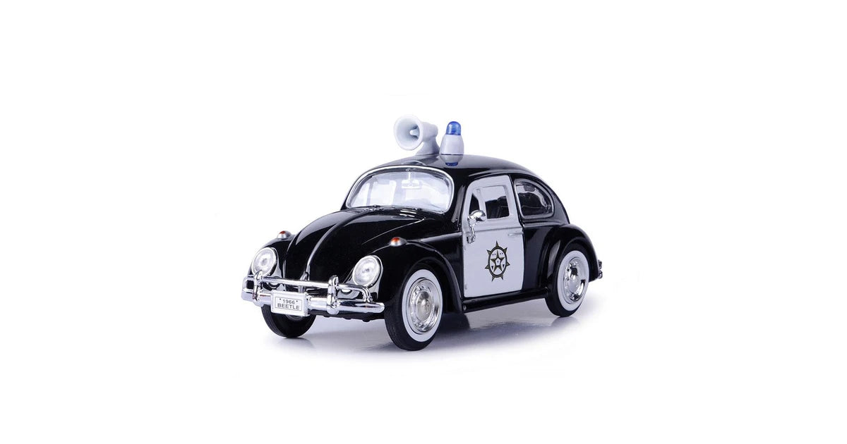 Volkswagen Beetle 1966 masina de politie - 1/24 Motormax