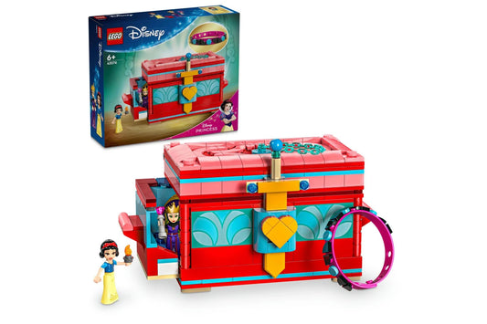 LEGO Disney Princess 43276 - Cutia cu bijuterii a Albei ca Zapada (358 piese)