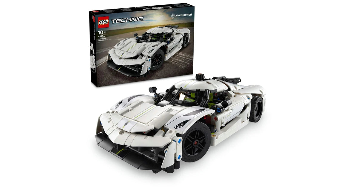 LEGO Technic 42184- Hipermasina Koenigsegg Jesko Absolut alba (801 piese)