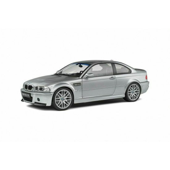 BMW E46 CSL argintiu 2003 - 1/18 Solido