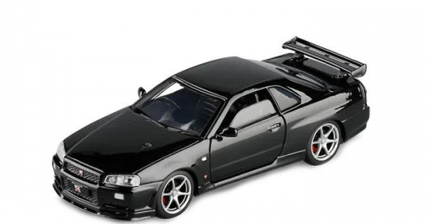 Nissan GT-R34 V-Spec II negru - 1/32 Tayumo