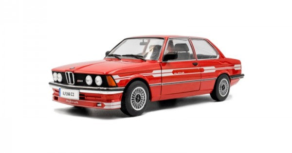 ALPINA E21 C1 2,3 rosu 1980 - 1/18 Solido