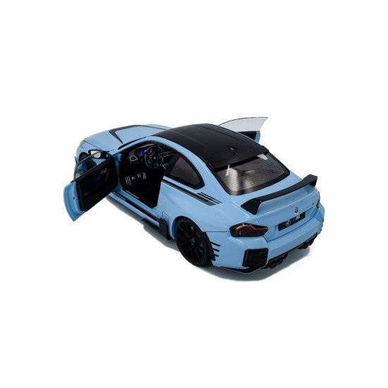 BMW M2 Performance Parts 2024 bleu - 1/18 Solido
