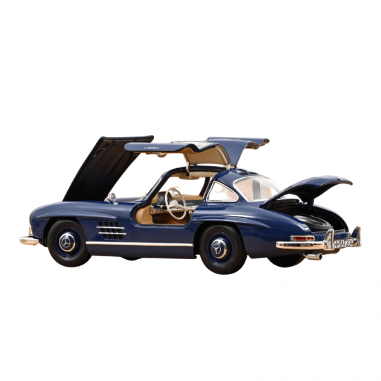 Mercedes-Benz 300 SL 1954 blue - 1/18 Norev