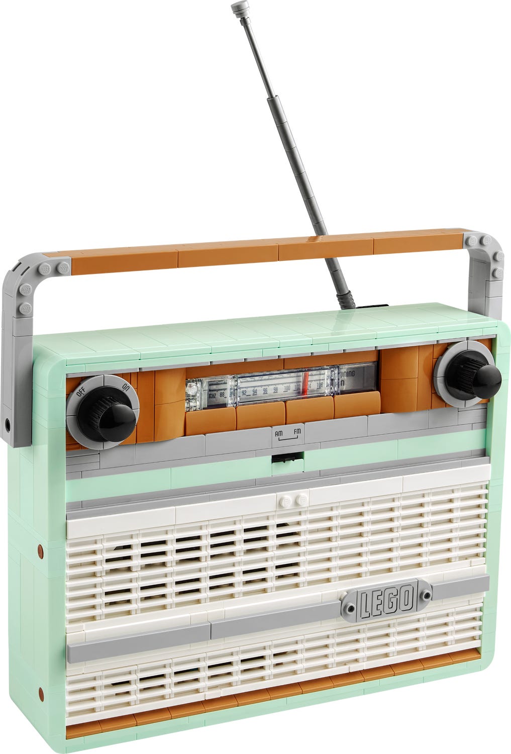 LEGO Icons 10334 - Radio Portabil Retro (906 piese)