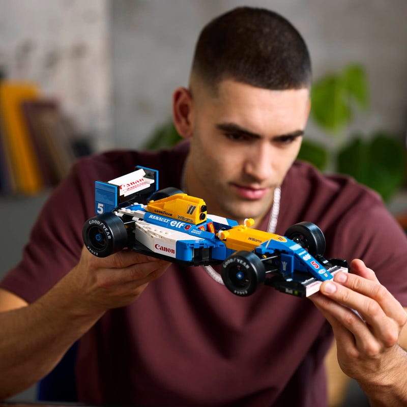 LEGO Icons 10353 - Williams Racing FW14B si Nigel Mansell (799 piese)
