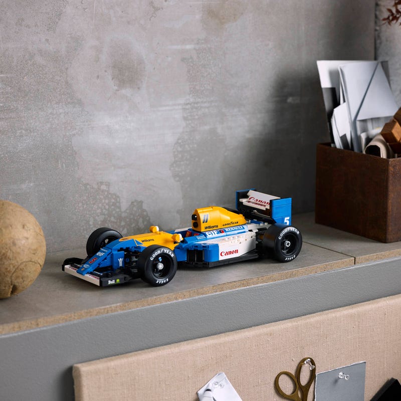 LEGO Icons 10353 - Williams Racing FW14B si Nigel Mansell (799 piese)