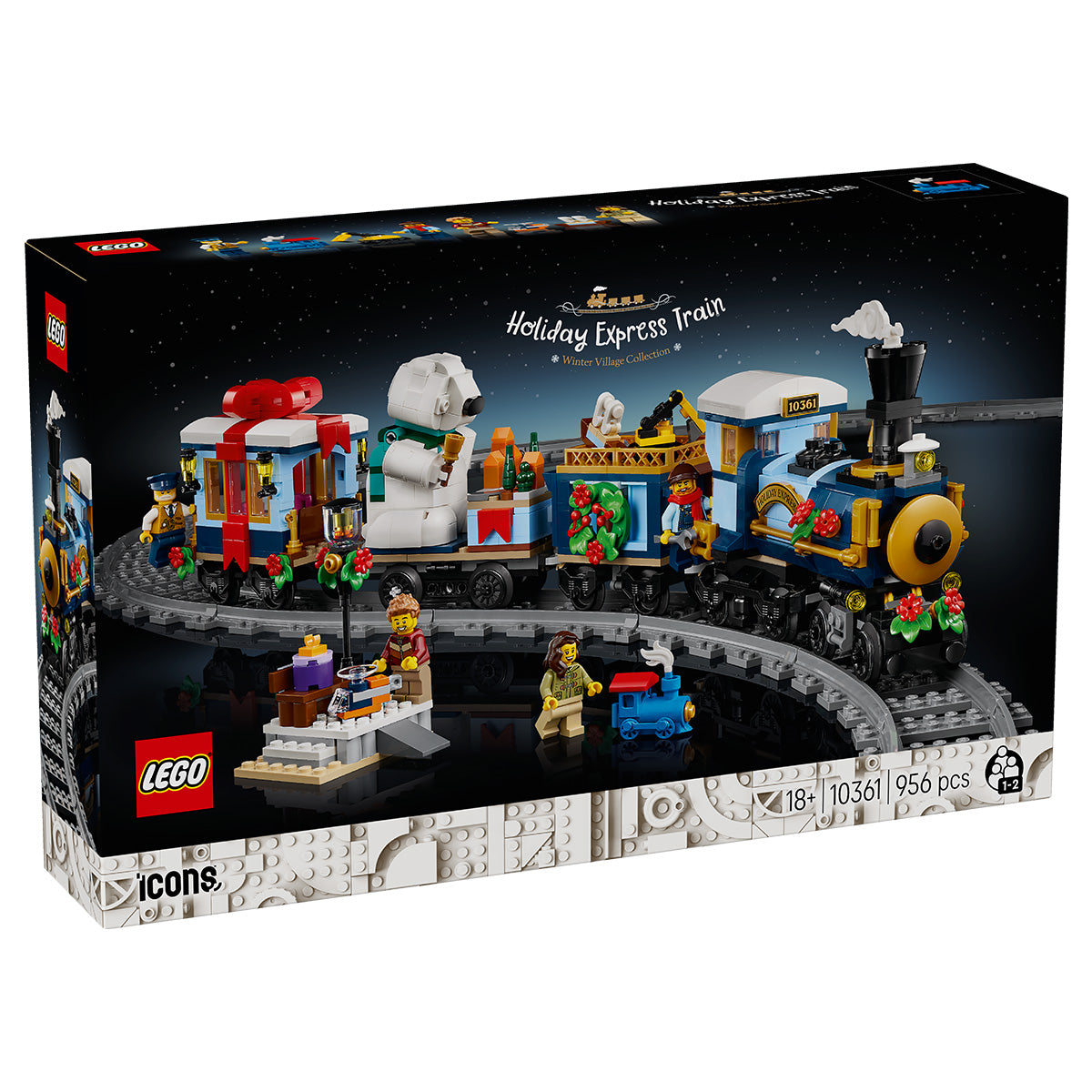 LEGO Icons 10361 - Expresul de sarbatori  (956 piese)