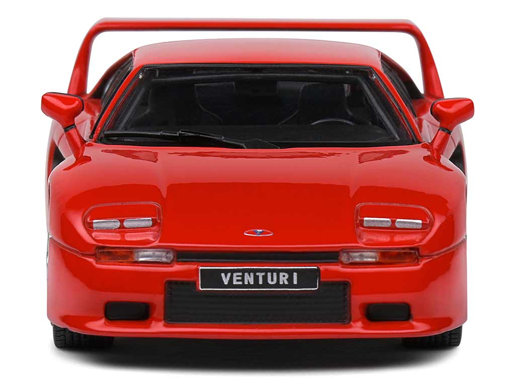 Venturi 400 GT rosu cu vitrina plexiglass - 1/43 Solido