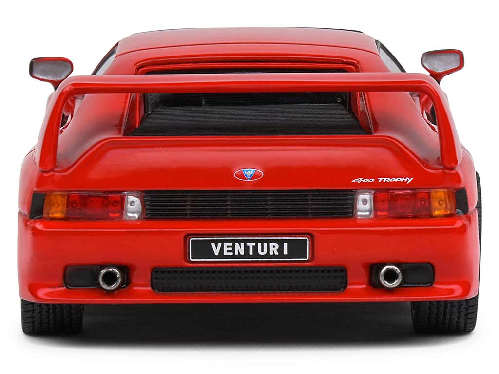 Venturi 400 GT rosu cu vitrina plexiglass - 1/43 Solido