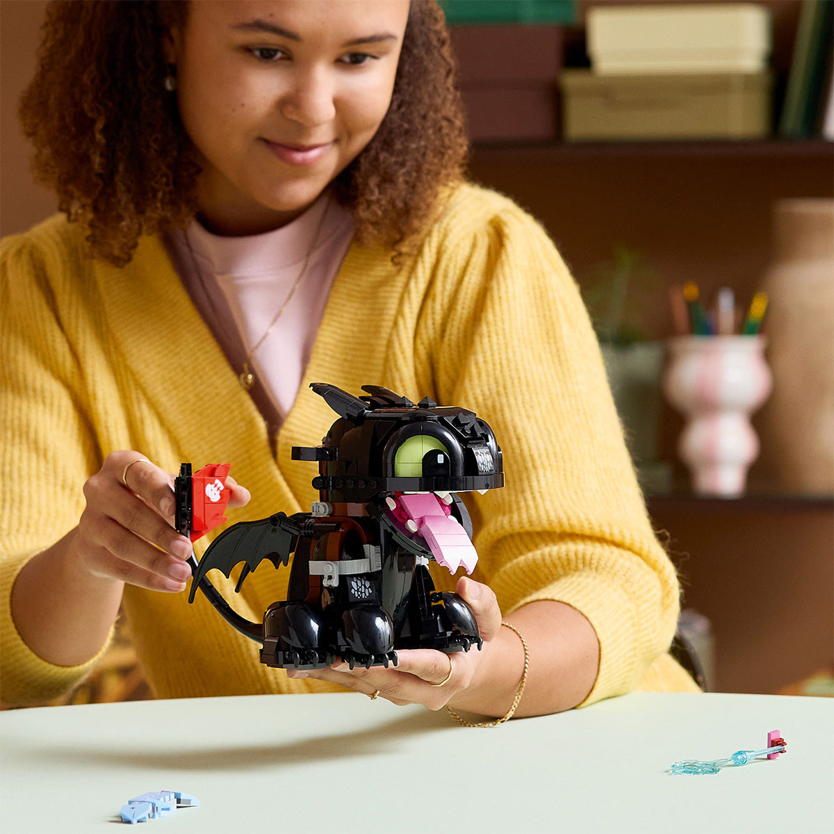 Lego Icons 10375 - Cum sa iti dresezi dragonul  (784 piese)