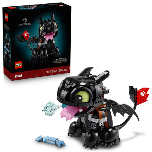 Lego Icons 10375 - Cum sa iti dresezi dragonul  (784 piese)