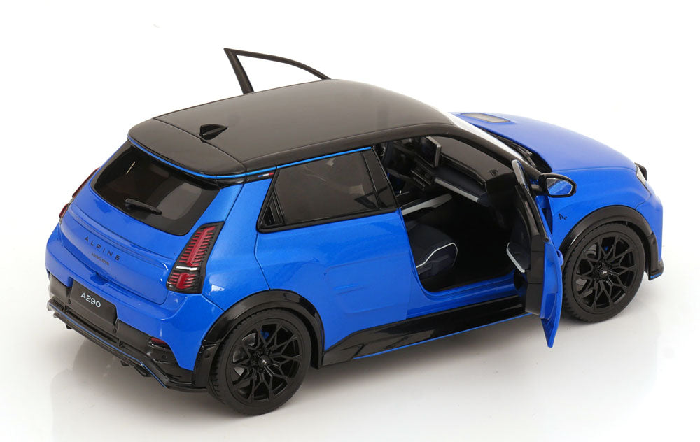 Alpine A290 GTS 2025 albastru/negru - 1/18 Norev