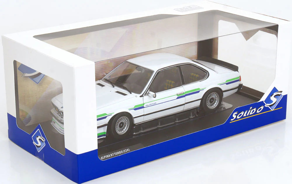 Alpina B7 Turbo E24 white 1984 - 1/18 Solido
