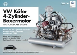 Motor de asamblat VW Beetle - 1/4 Franzis