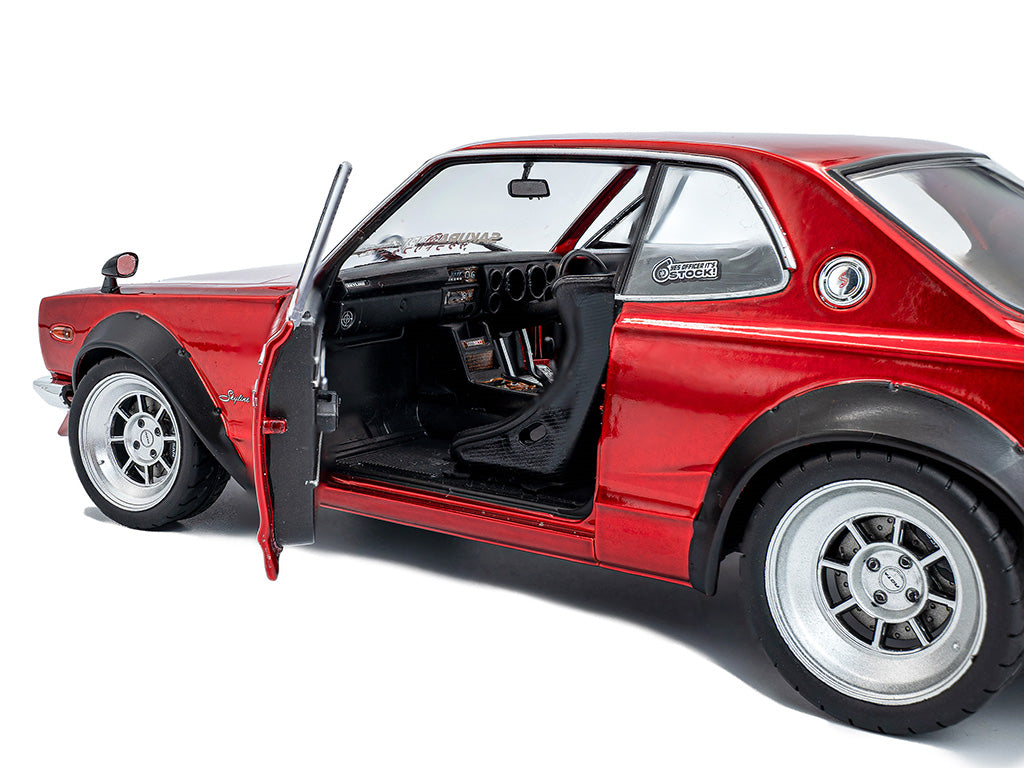 Nissan Skyline C10 Hakosuka Solido Works metallic 1970 visiniu - 1/18 Solido